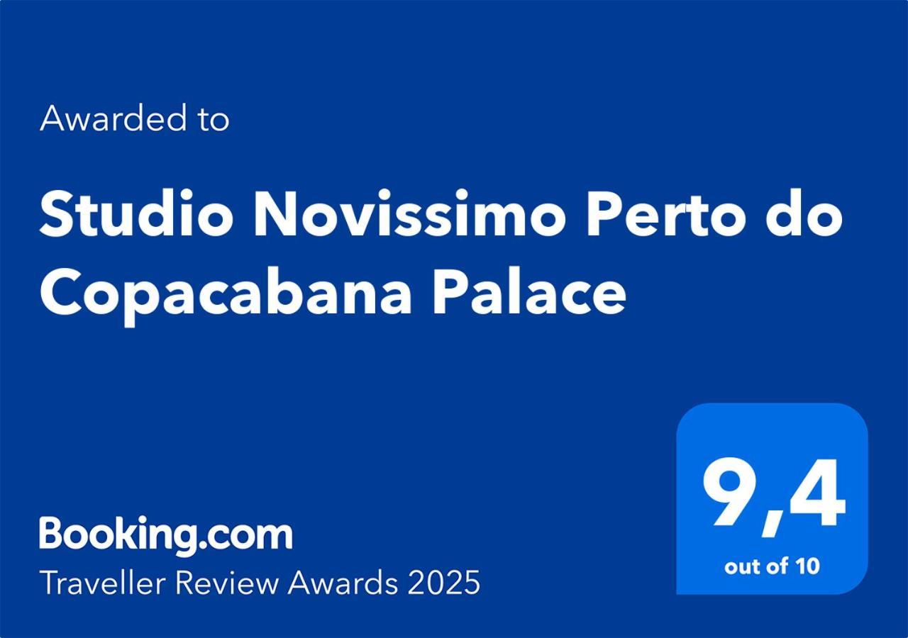 Studio Novissimo Perto Do Copacabana Palace Рио-де-Жанейро Экстерьер фото